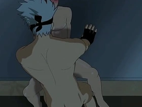 ( GAY ) Kakashi dando uma surra do rola no Kabuto - Naruto Bara Yaoi