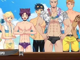 Game: Friends Camp, Episode 11 - Swimming lessons with Namumi (Russian voice acting)
