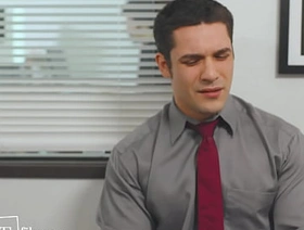 Awkward Hunk Finally Fucks Boss At Work - The Office Gay Parody - Disruptive