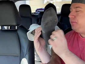 Shy Eddy Goes To A Snyft Ride With Matt To Get Foot Worship