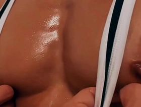 Big Pecs getting played, teased and adored!