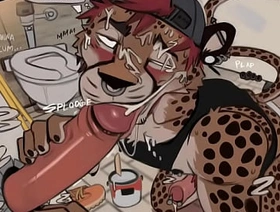 Gay Furry Porn Compilation (Bathroom Stall Edition)