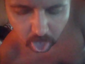 Up Close Pussy Licking Video For A Fan - SirChrisx9 - Straight Male Cam Model