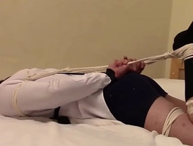 Peter hogtied and gagged alone in motel room undefined free
