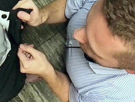 Blowjob for my boss in the office Office Slut