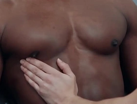 Blond Taylor Reign ass fucked by black hunk DeAngelo Jackson