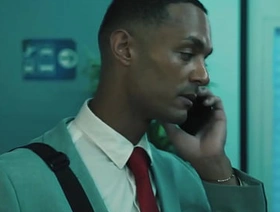 Married man fucked by black stranger at the airport