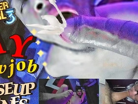 Gay blowjob closeUp scenes(las mejores tomas de mamada gay desde muy Serca) con el chacalexander y Carl